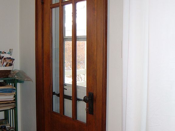 front door from inside