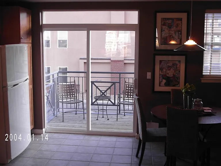 Balcony off Kitchen
