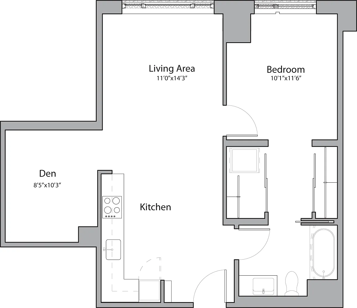 Floor plan NE