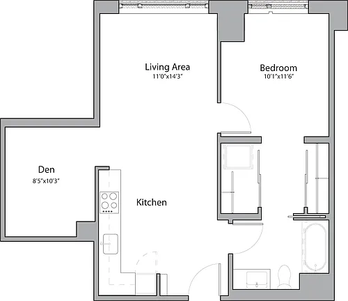Floor plan NE