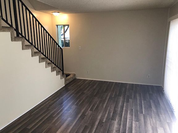Downstairs living/dining area