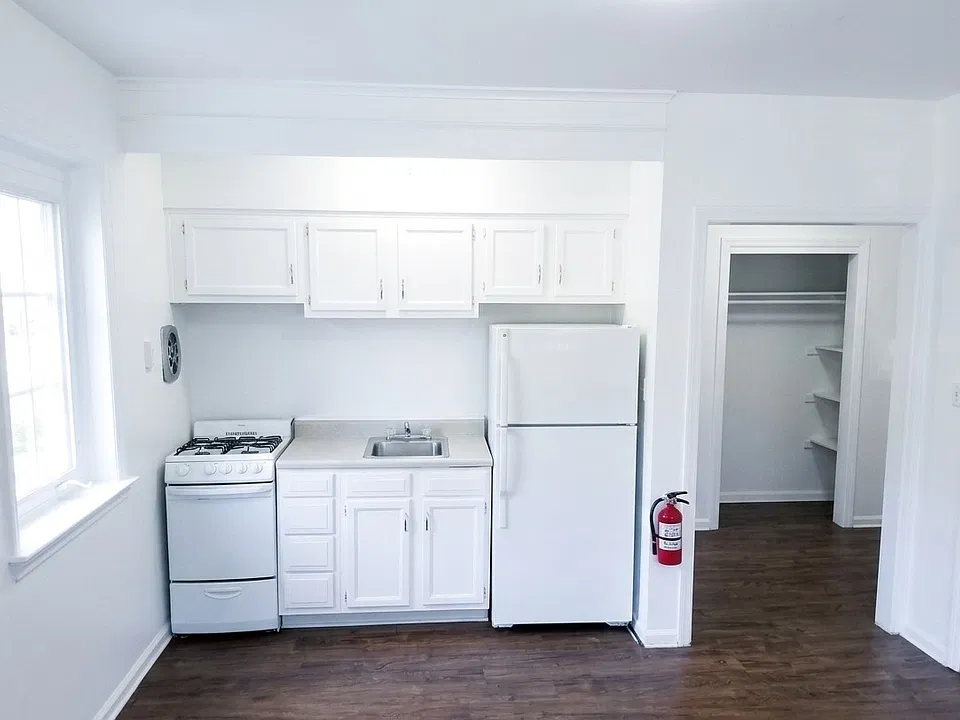 Studio - Main Room - View of Kitchen