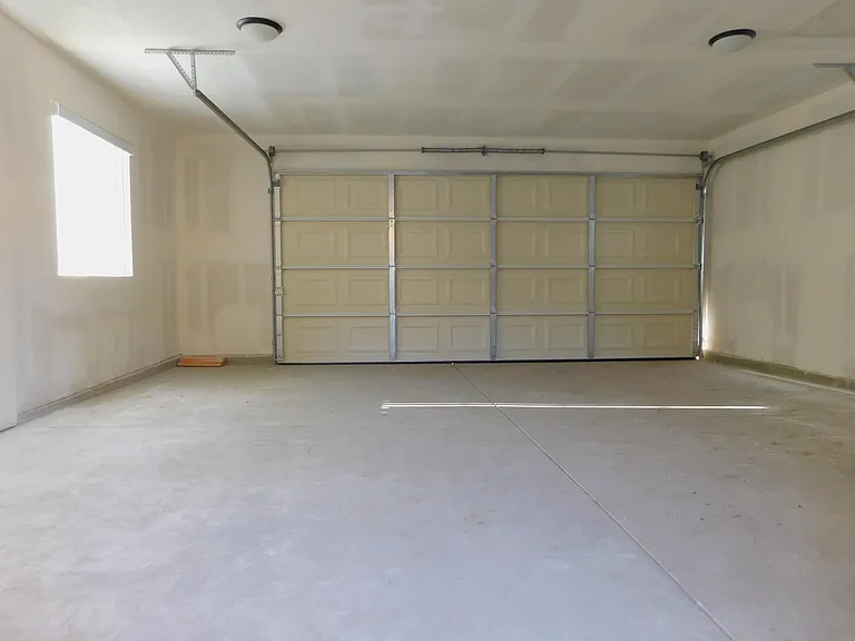 2 car garage (now has automatic opener on door)