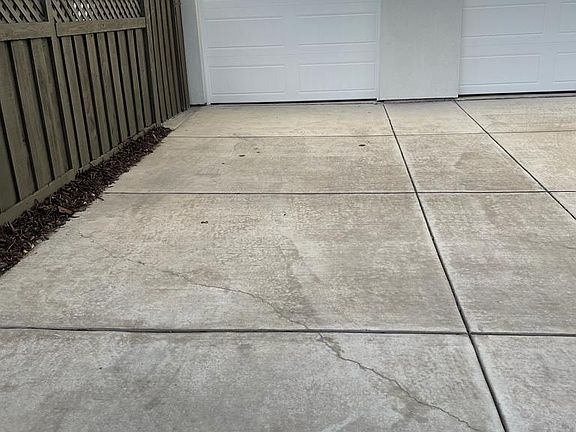 Additional parking pad.