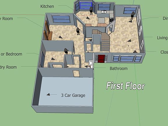 First Floor layout