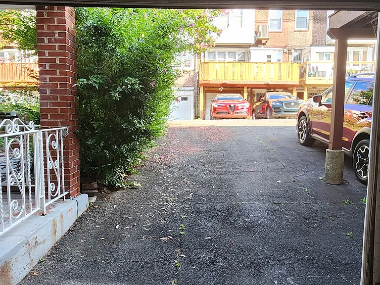 View from Garage