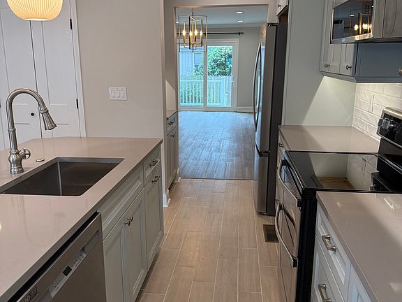 Galley Leading to Dining/Living Room