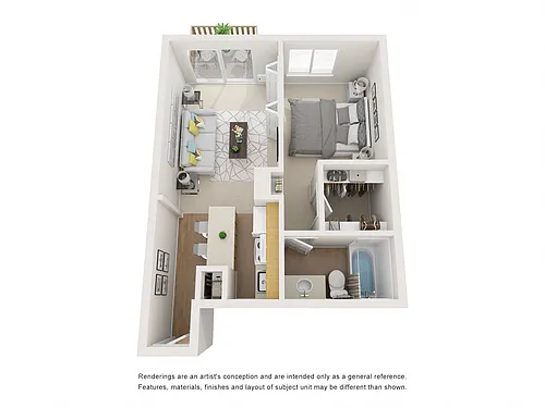 Floor plan sm 1x1