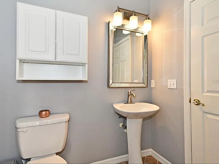 Half bath downstairs