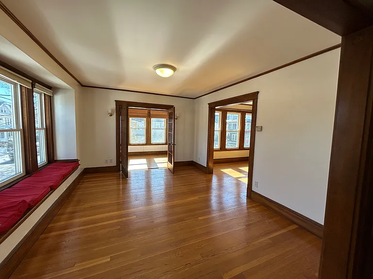 living room with sunroom