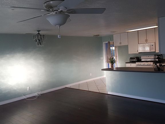 View towards kitchen and door leading into Lg bonus room
