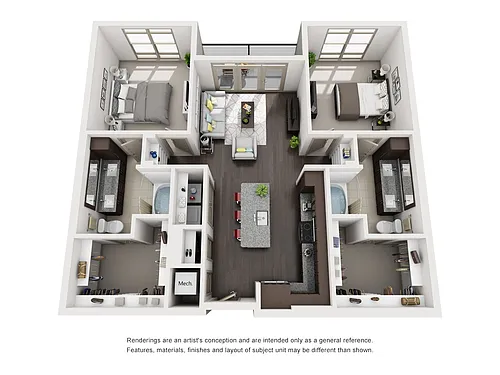 Floor plan B2