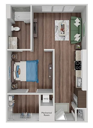 Floor plan A02