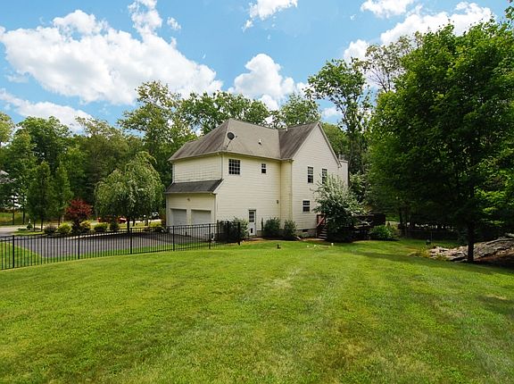 Large fenced in yard