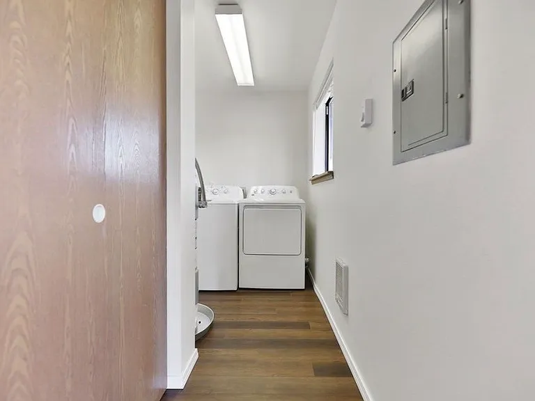 Washer and dryer included
