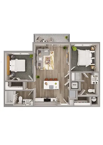 Floor plan B1