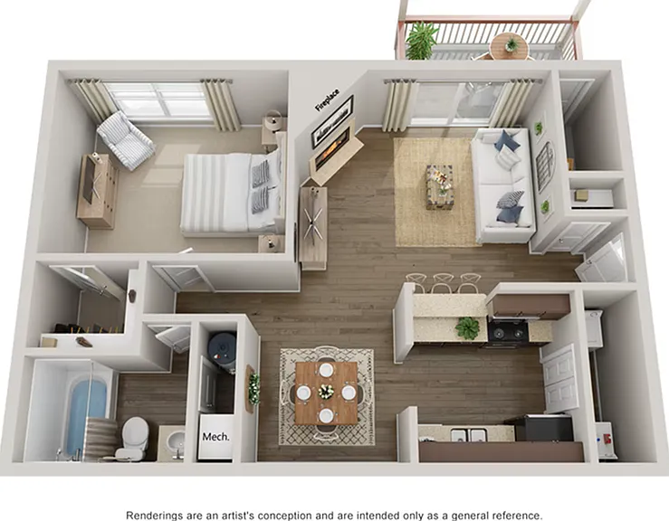 1 bedroom 1 bedroom