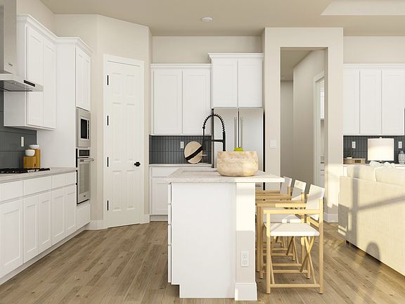 Stainless steel appliances included