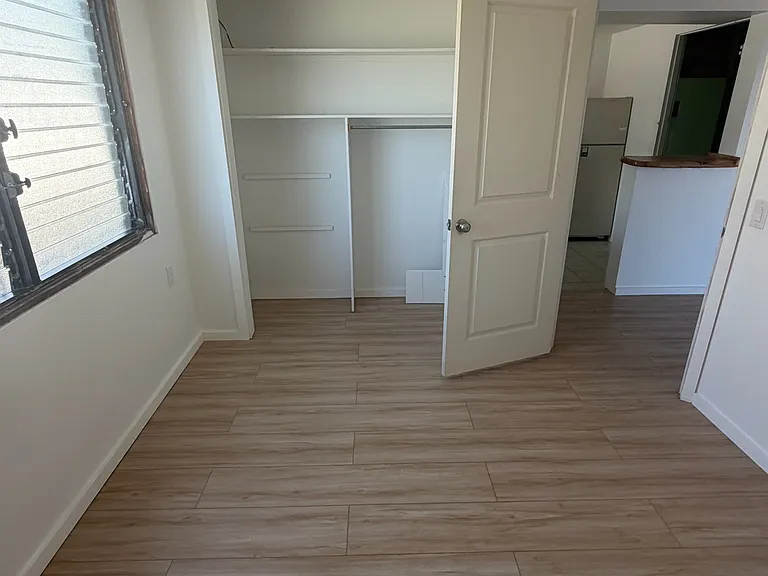 Bedroom with Built-in Closet