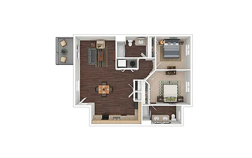Floor plan Mauve - Classic