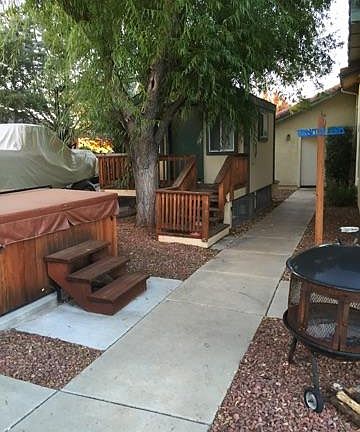 Hot Tub, Play House & Garage