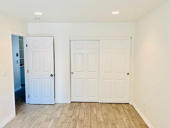 Main bedroom facing main closet.