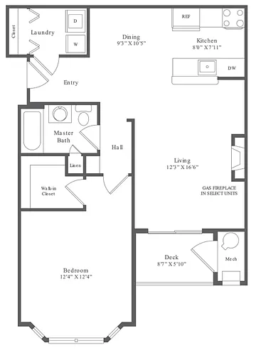 Floor plan A1AR
