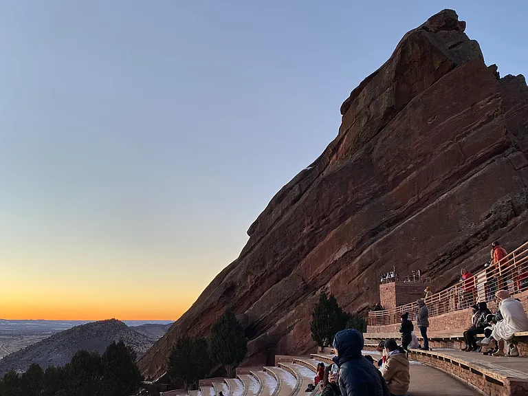 Red Rocks within a 15 minute drive
