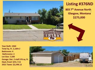803 7th Ave N, Glasgow, MT 59230