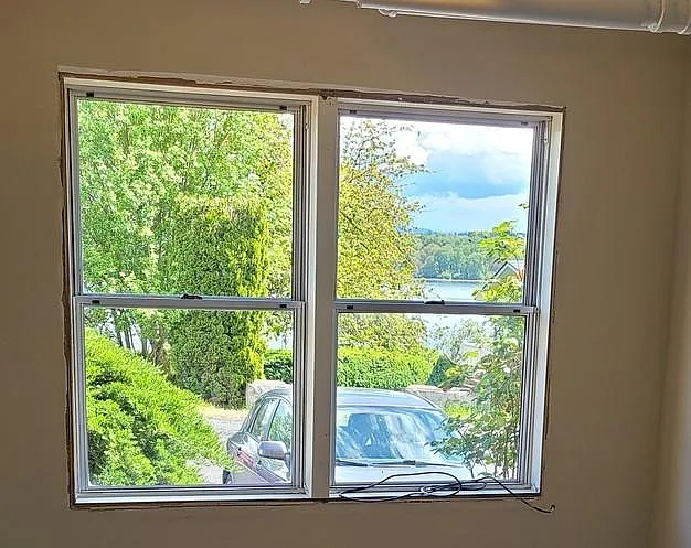 Nice view out the kitchen window