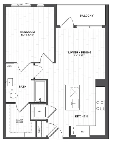Floor plan 1A.1 Type A