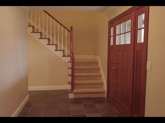 Large entrance/slate floor