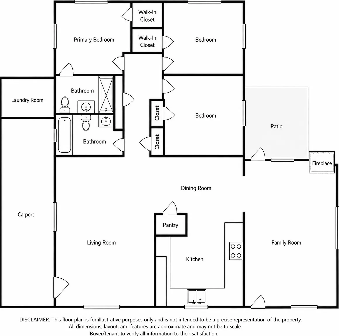 3 bed, 1296 sqft, $2,000 — Photo 3