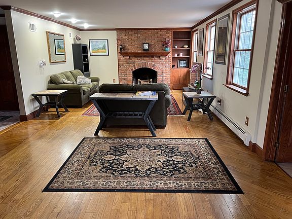 1st floor living room, powder room