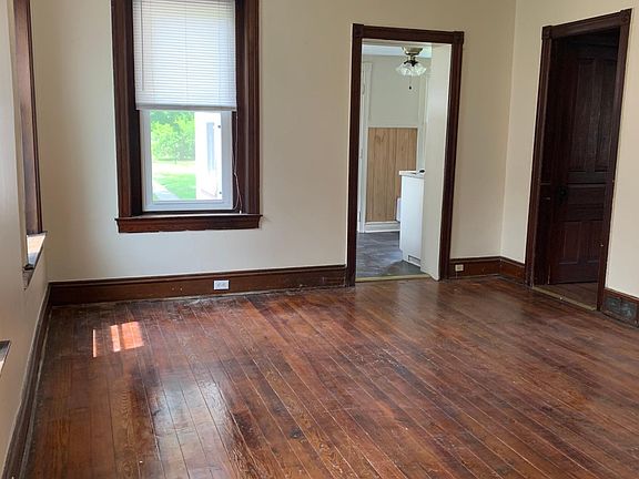 Living room view from bonus room