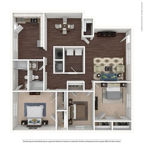 Floor plan 3x2 Upgrade
