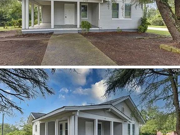 Front face of the home 