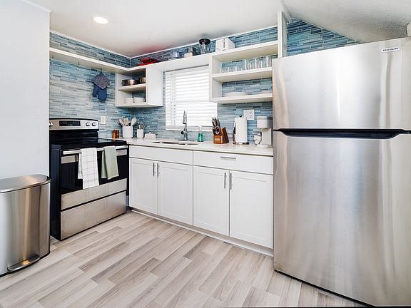 Fully stocked kitchen with all the essentials needed for your extended stay!