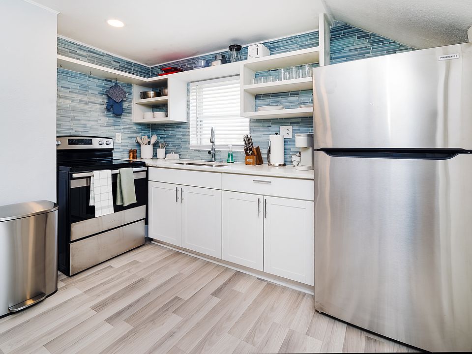 Fully stocked kitchen with all the essentials needed for your extended stay!