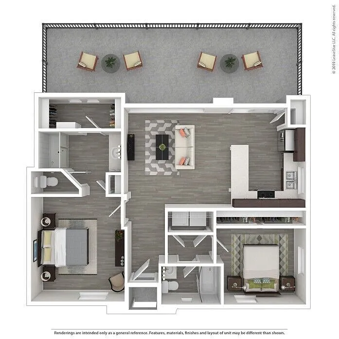 Floor plan 2X2