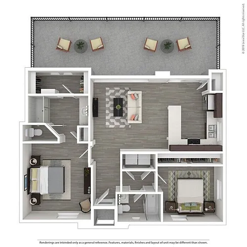 Floor plan 2X2