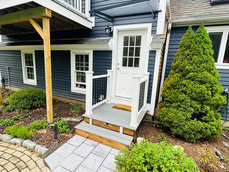 Outdoor Entrance to apartment on second floor