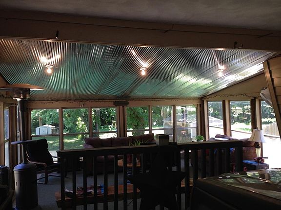 Three season room off carport