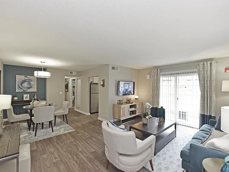 Experience the elegance of open-concept living in this beautifully designed apartment.
