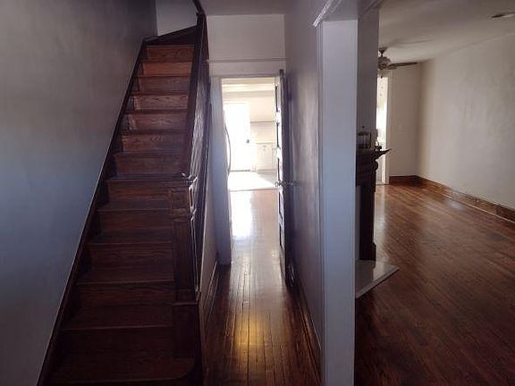 Just inside front entranceway