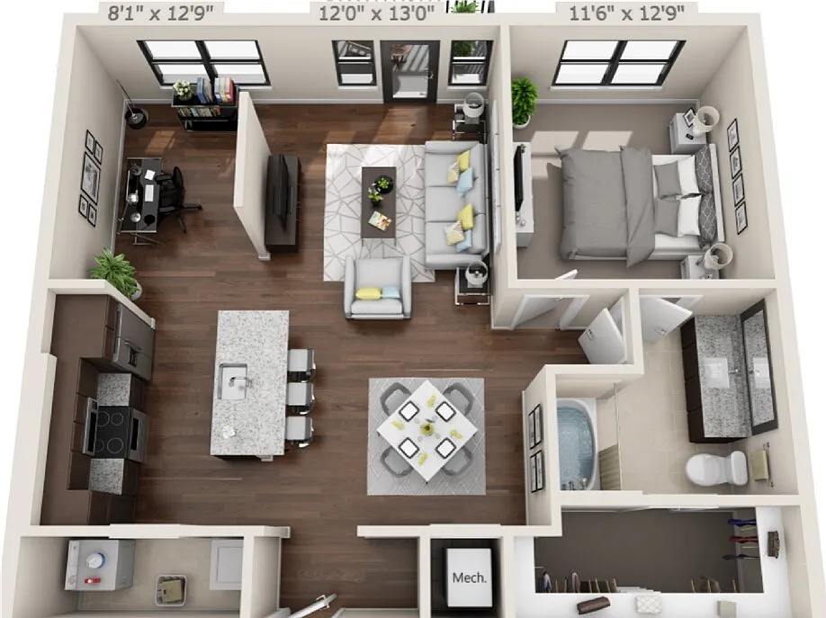 Floor plan A4