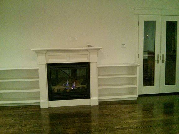 Fire place - living room