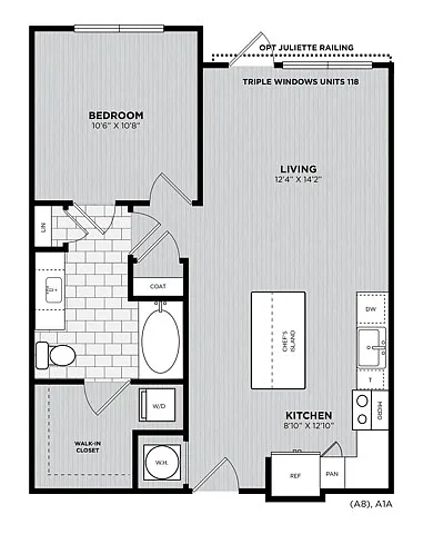 Floor plan Clacker