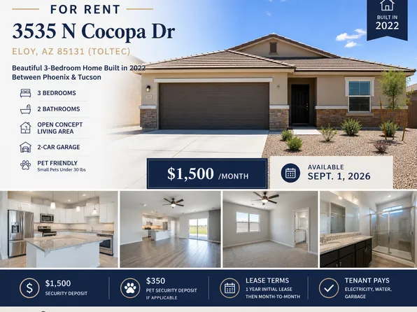 3535 N Cocopa Dr, Eloy, AZ 85131