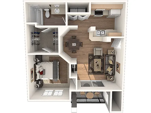 Floor plan Enclave Classic